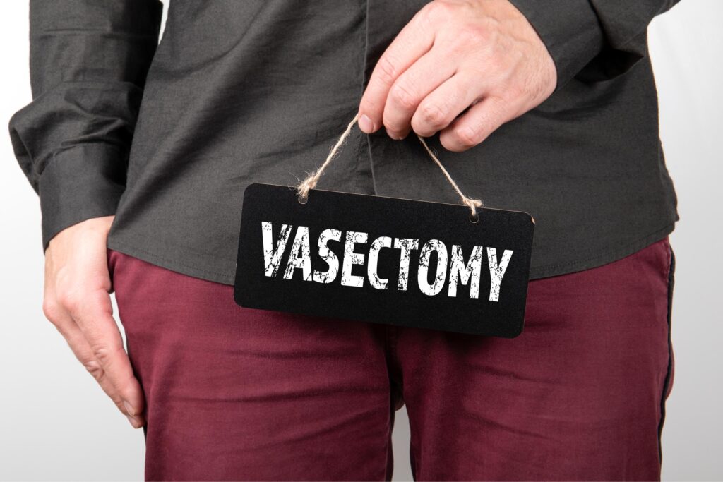 vasectomy sign