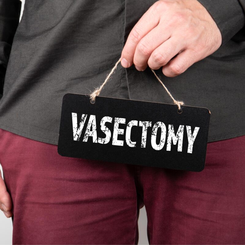 vasectomy sign