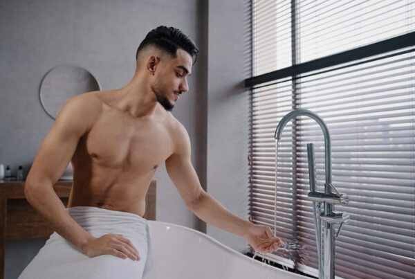 shower after a vasectomy